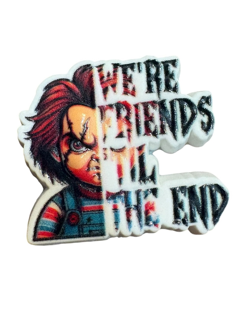 Chucky We’re Friends ‘Til The End Croc Charm